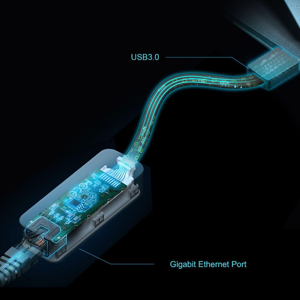 Thumbnail 5 de TP-Link UE306 - Adaptador Gigabit Ethernet Plegable y Compacto 🌐