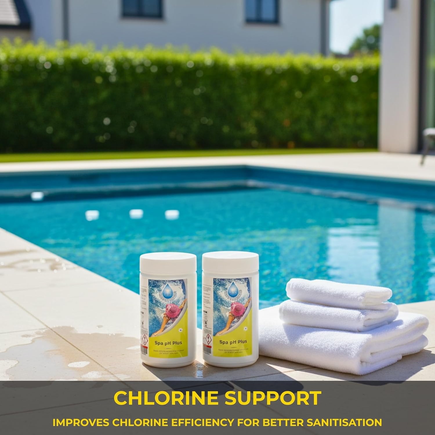 Thumbnail 3 de 2 kg pH Plus Increaser Granules for Hot Tubs and Swimming Pools