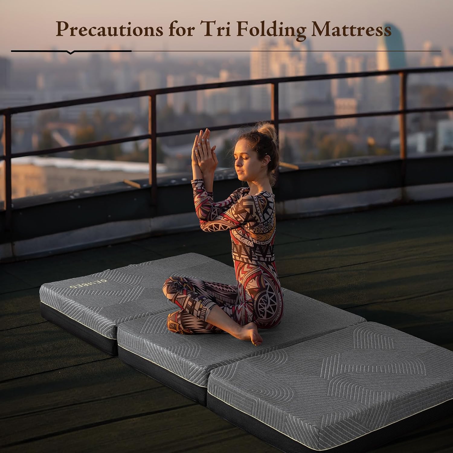 Detalle 2 de GEMBED Tri Folding Mattress 6 Inch Twin