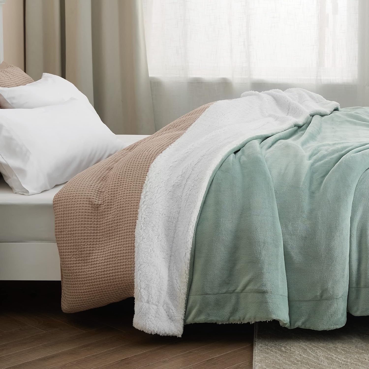 Thumbnail 4 de BEDSURE Kuscheldecke 130x150 cm 🛋
