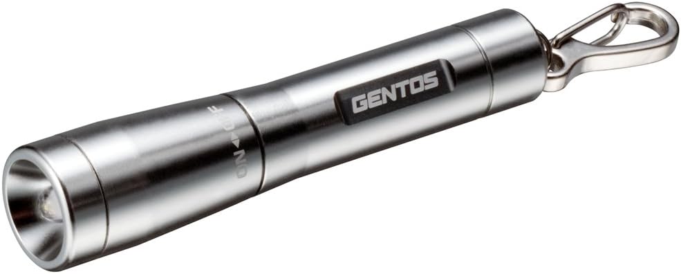Detalle de GENTOS GK-103RW キーライト アルミ製・15ルーメン・単4形電池式