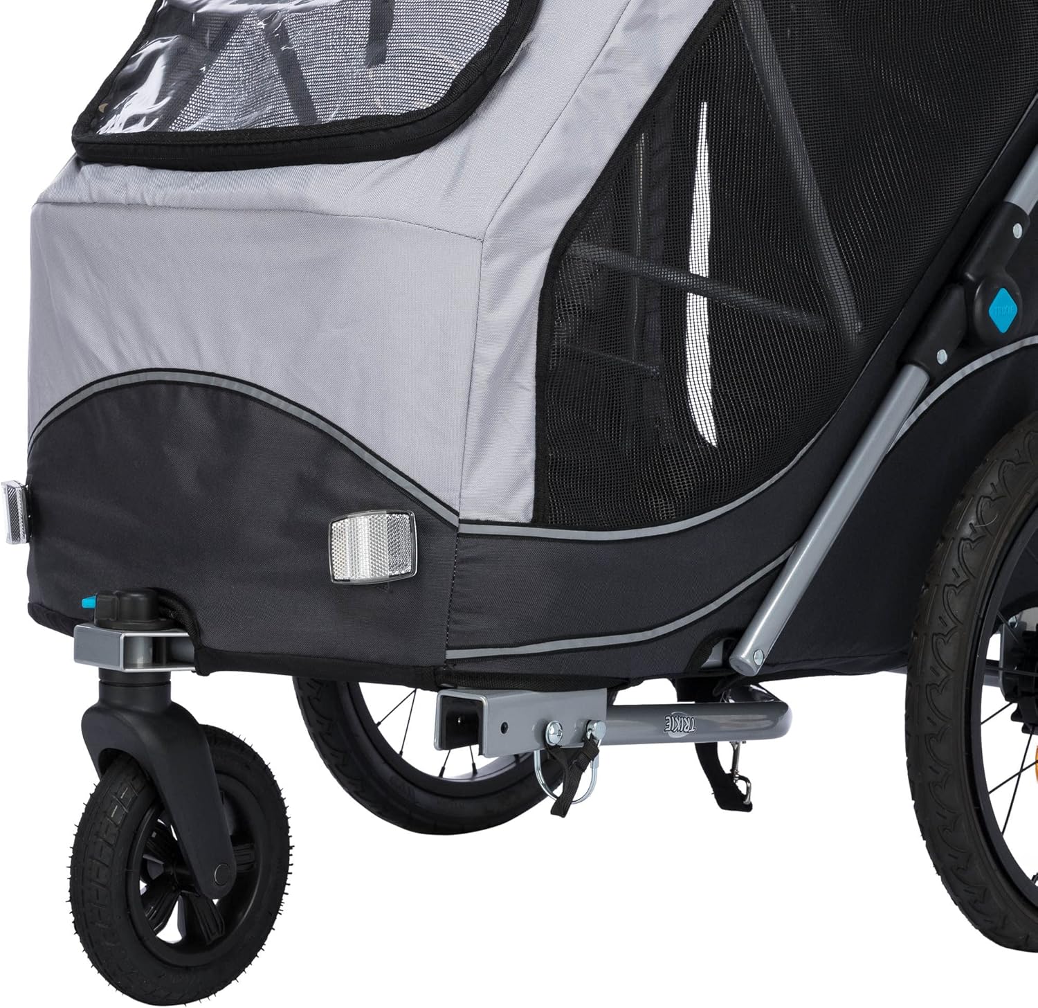 Thumbnail 3 de TRIXIE Ruota anteriore buggy per rimorchi cane – Aggancio Quick-Click e snodo a 360°