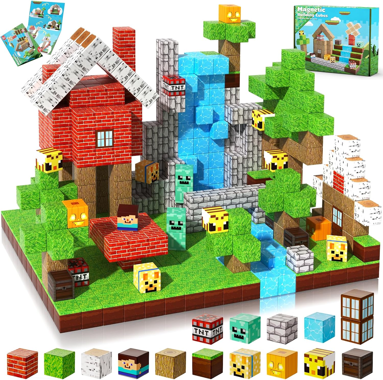 Detalle de Annexfun Magnetic Blocks 100PCS 🧩