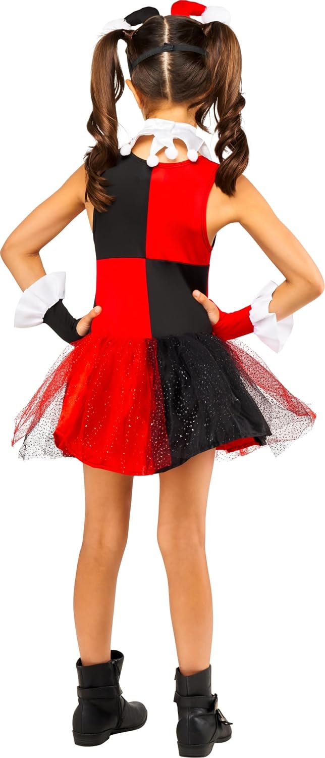 Detalle 2 de Rubies Harley Quinn Costume for Kids, Small