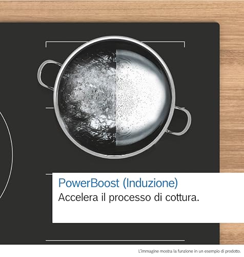 Thumbnail 6 de Bosch PWP61RBB5E Serie 4: Piano cottura a induzione 60 cm con Combizone
