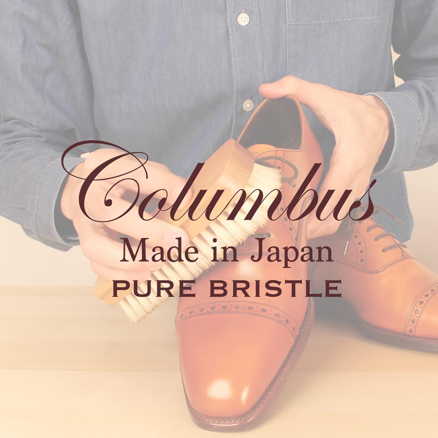 Thumbnail 6 de Columbus shoe brush, pig bristle