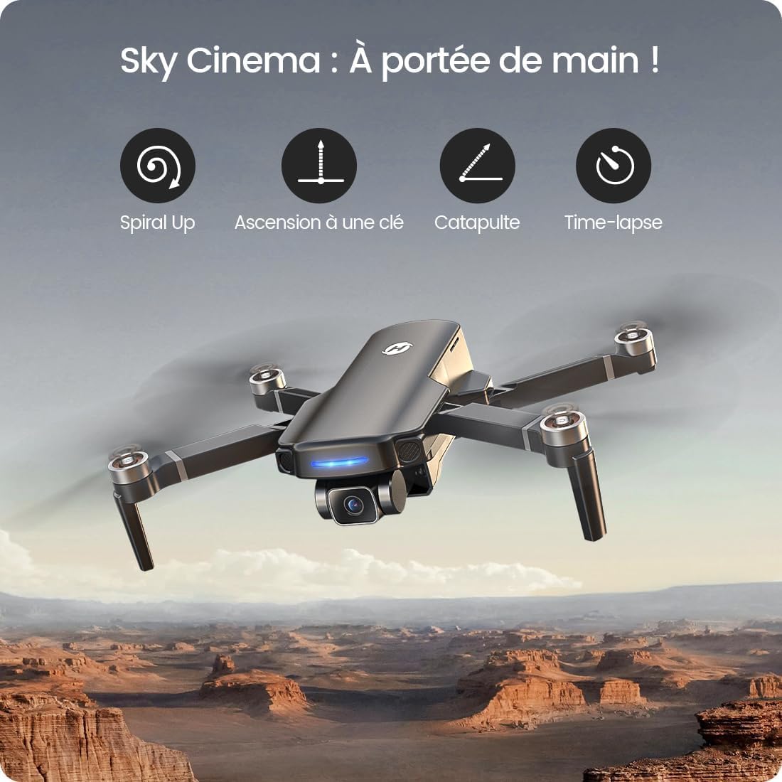 Thumbnail 5 de Holy Stone HS360S drone GPS 4K