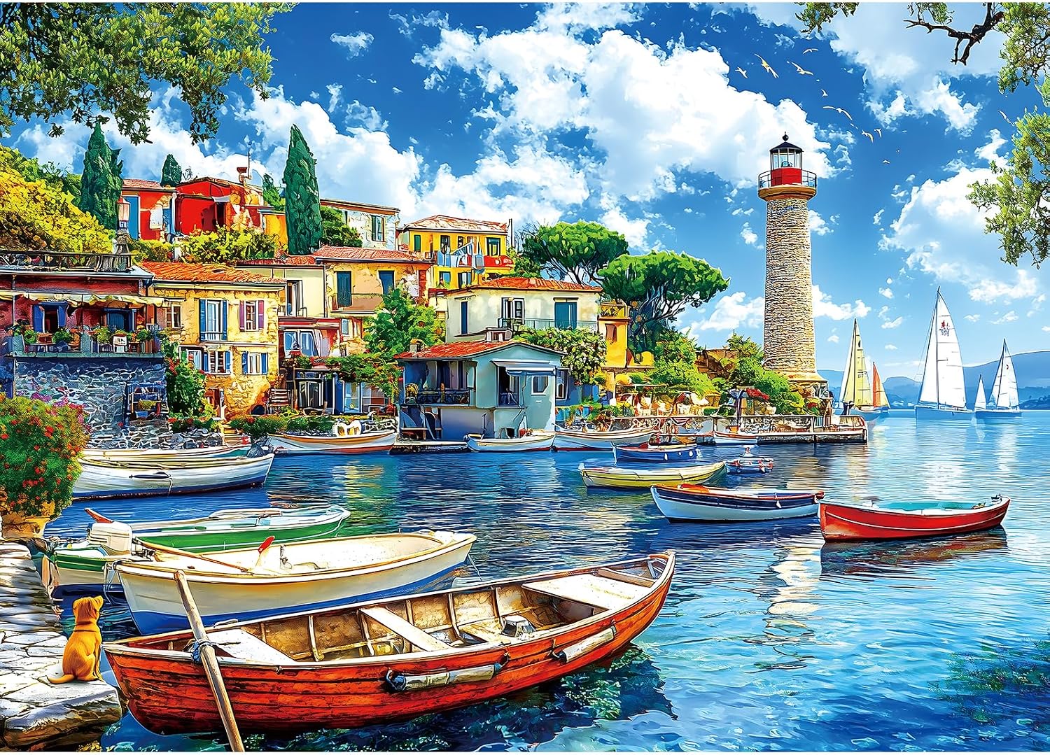 Thumbnail 6 de Jigsaw Puzzle, 1,000 Pieces