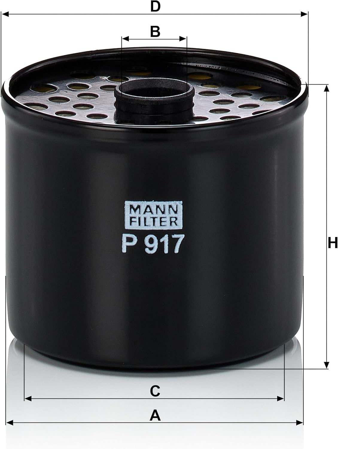 Thumbnail 2 de MANN-FILTER P 917x Filtre carburant 71,5 mm