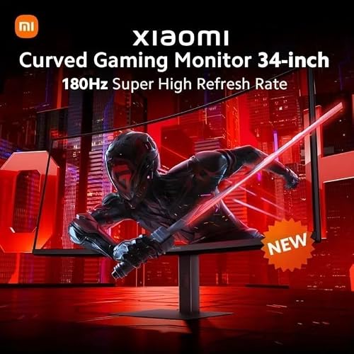 Thumbnail 8 de XIAOMI Ecran PC Curved Gaming Monitor G34WQi Noir : immersif, 180 Hz et WQHD ultralarge
