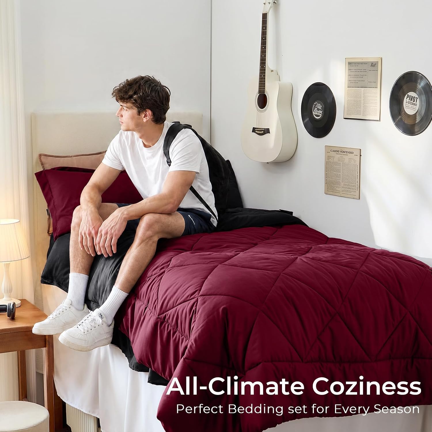 Thumbnail 3 de HEVUMYI Twin XL Comforter Set