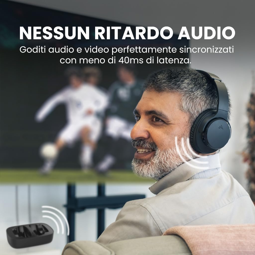 Detalle 2 de Avantree Ensemble cuffie TV 35h