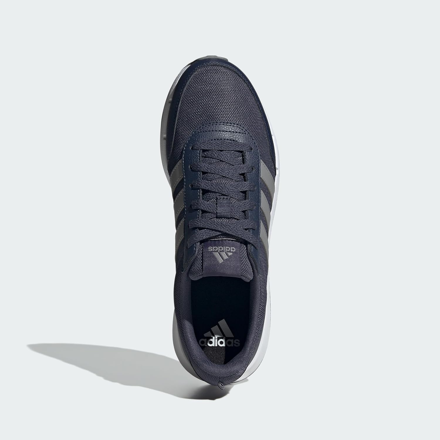 Thumbnail 3 de adidas Herren Run 50s Sneaker Laufschuh IG6554 – weiß/blau