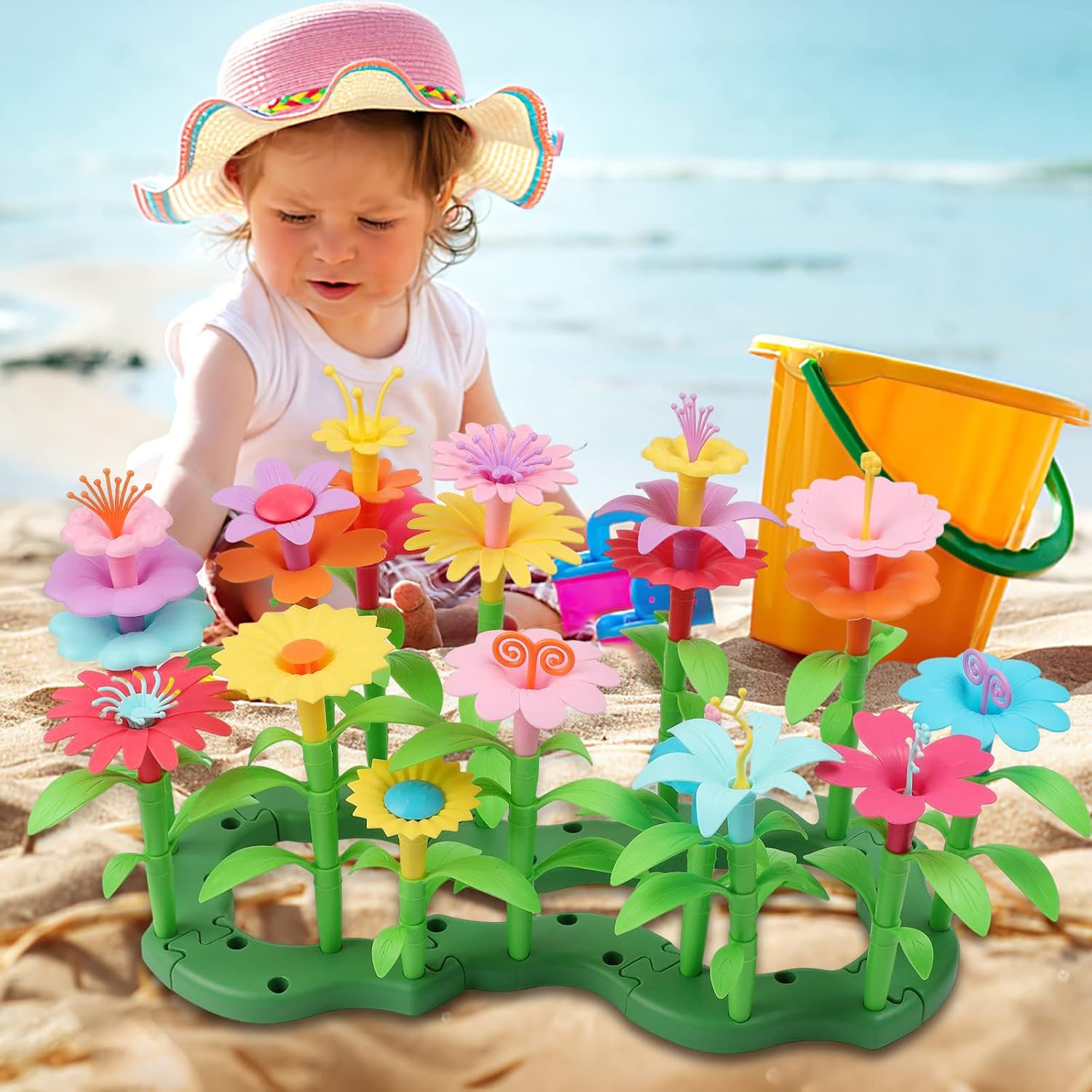 Thumbnail 3 de CENOVE Flower Garden Building Toy for Ages 3+ 🧩