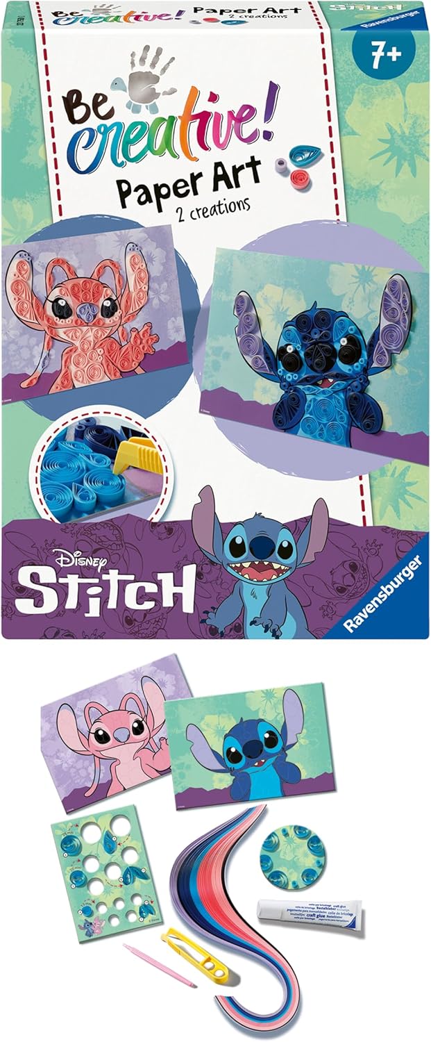 Thumbnail 6 de Ravensburger BeCreative Paper Art Quilling Stitch – Bastelset ab 6 Jahren (23750)