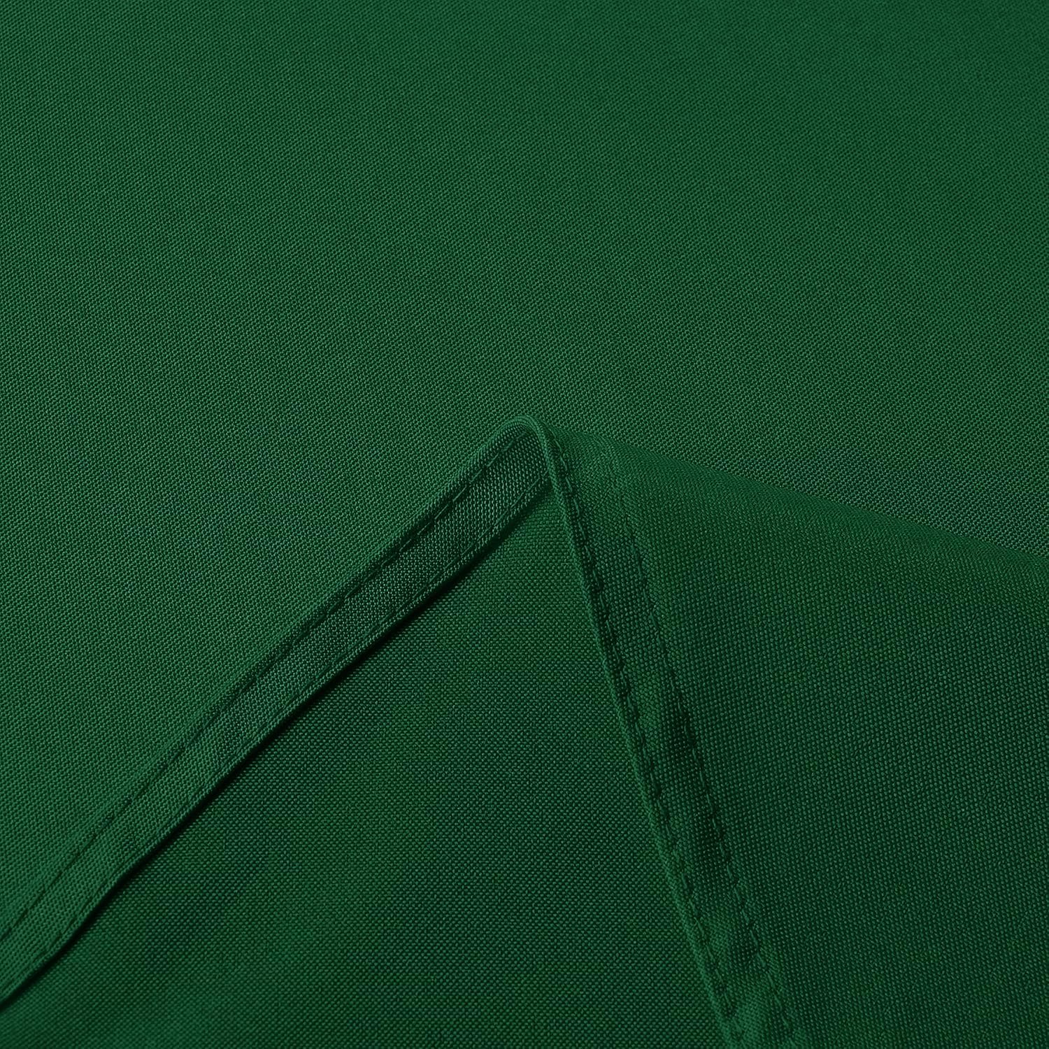 Thumbnail 4 de sancua Round Tablecloth (60 Inch) - Water Resistant, Spill Proof, Washable Polyester in Hunter Green