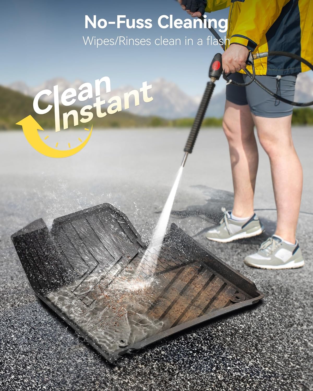 Thumbnail 4 de 3W TPE All-Weather Floor Mats Set for Kia Sorento 6/7 Seats (2021–2026, Non-Hybrid/PHEV)