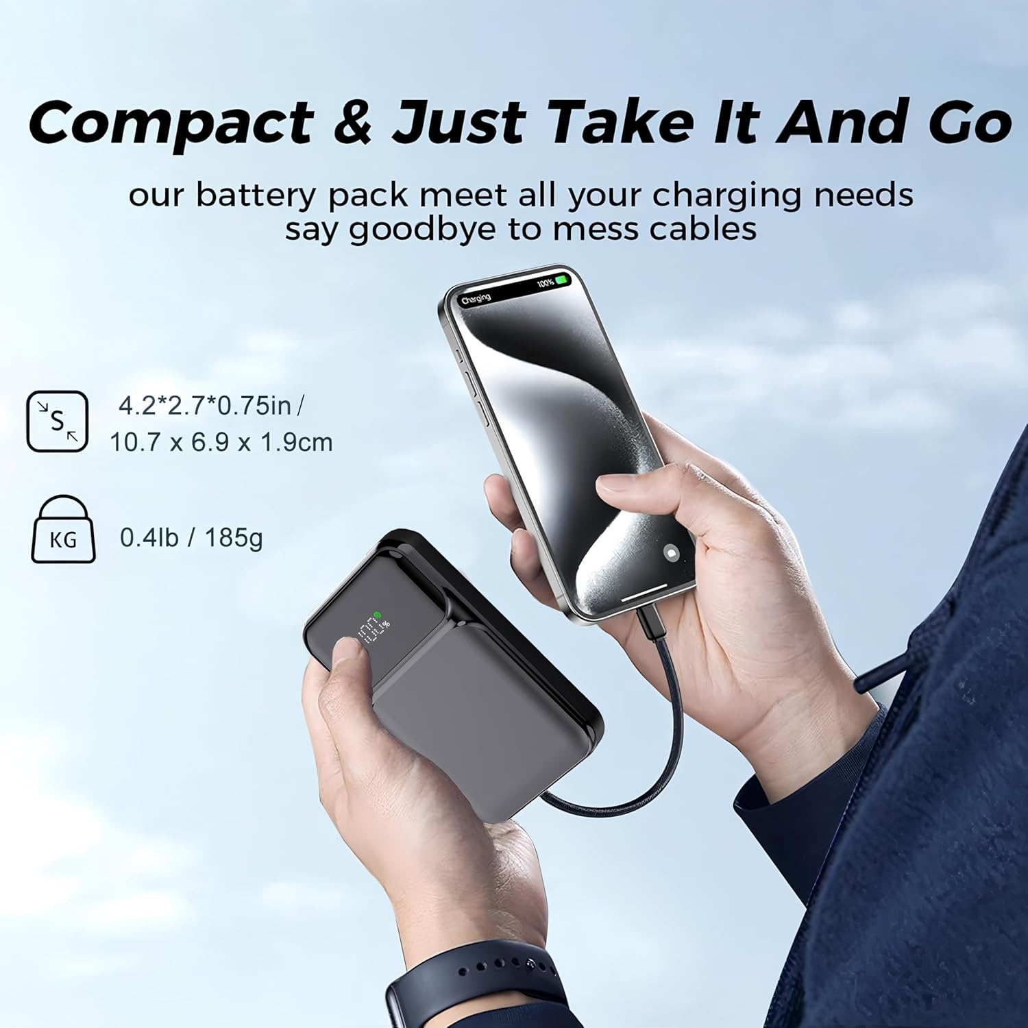 Thumbnail 6 de AKSABEEKXI 10000mAh Power Bank