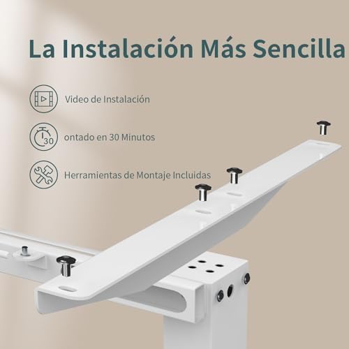 Thumbnail 5 de Devoko Escritorio Eléctrico 140x80cm con Memoria y Gestión de Cables 🖥
