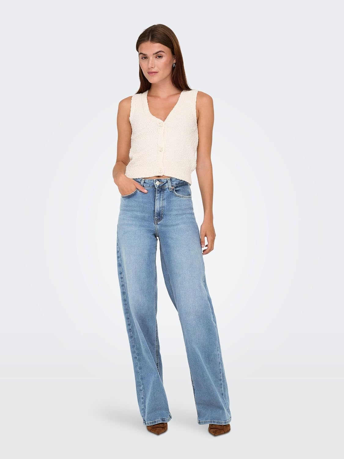 Thumbnail 5 de ONLY ONLMADISON Wide Fit Jeans