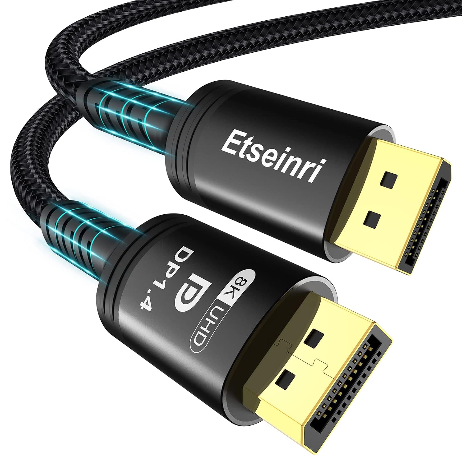 Thumbnail 6 de Etseinri Cavo DisplayPort 2M 32,4 Gbps