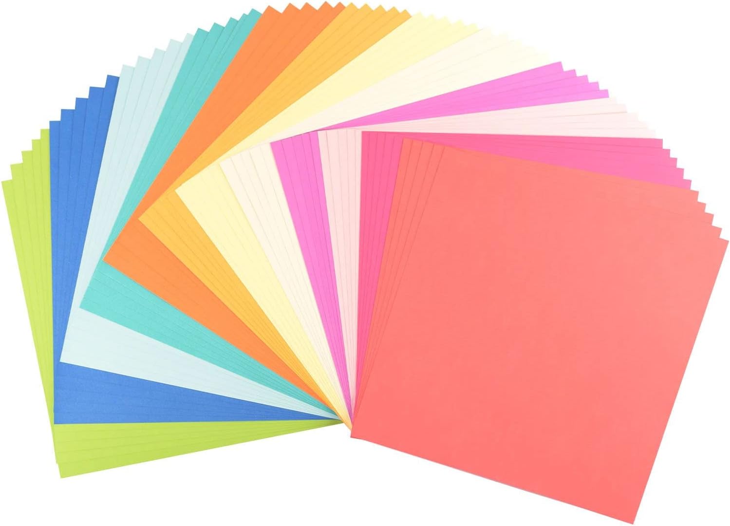 Detalle de Florence Papier Cartonné Lisse 30,5 x 30,5 cm – Vaessen Creative, Summer