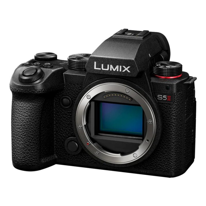 Detalle de Panasonic Lumix S5II Cuerpo: híbrida full-frame para creadores exigentes