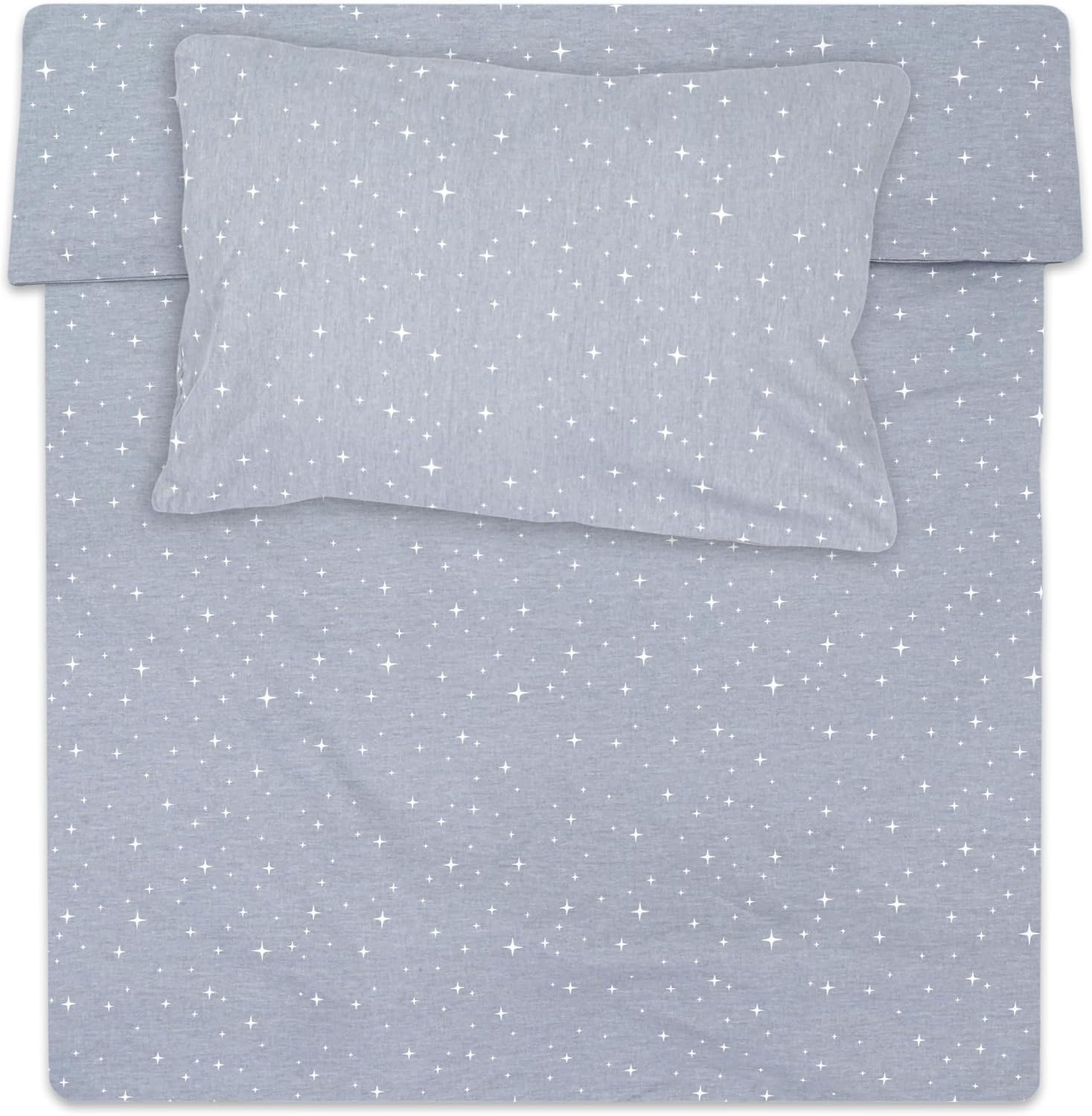 Thumbnail 6 de Totsy Baby Copripiumino lettino neonato 100x135 cm in cotone con federa 60x40 cm (Oeko-Tex) per culla