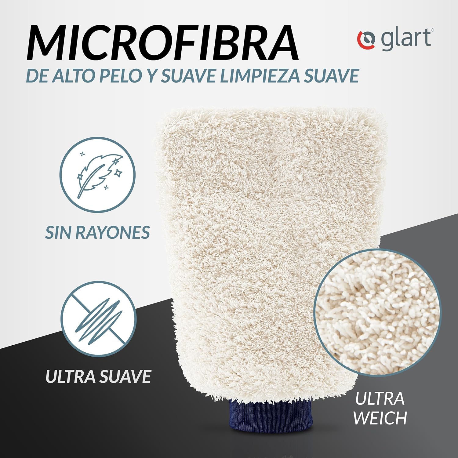 Thumbnail 1 de Glart Guante lavado microfibra 44WH