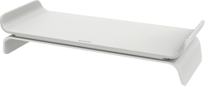 Detalle de Leitz Ergo Soporte Monitor Adjustable, Gris/Blanco 🖥