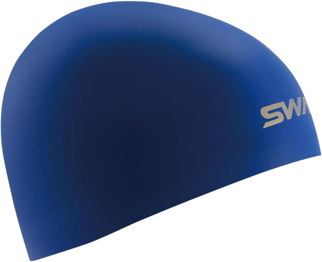 Detalle de SWANS SA-10S 競泳用スイムキャップ シリコーン製・ロイヤルブルー・FINA承認モデル