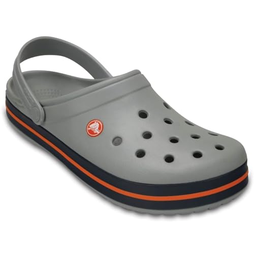 Thumbnail 11 de Crocs Crocband Clog - Unisex Adults, Grey (Light Grey/Navy), EU 36/37