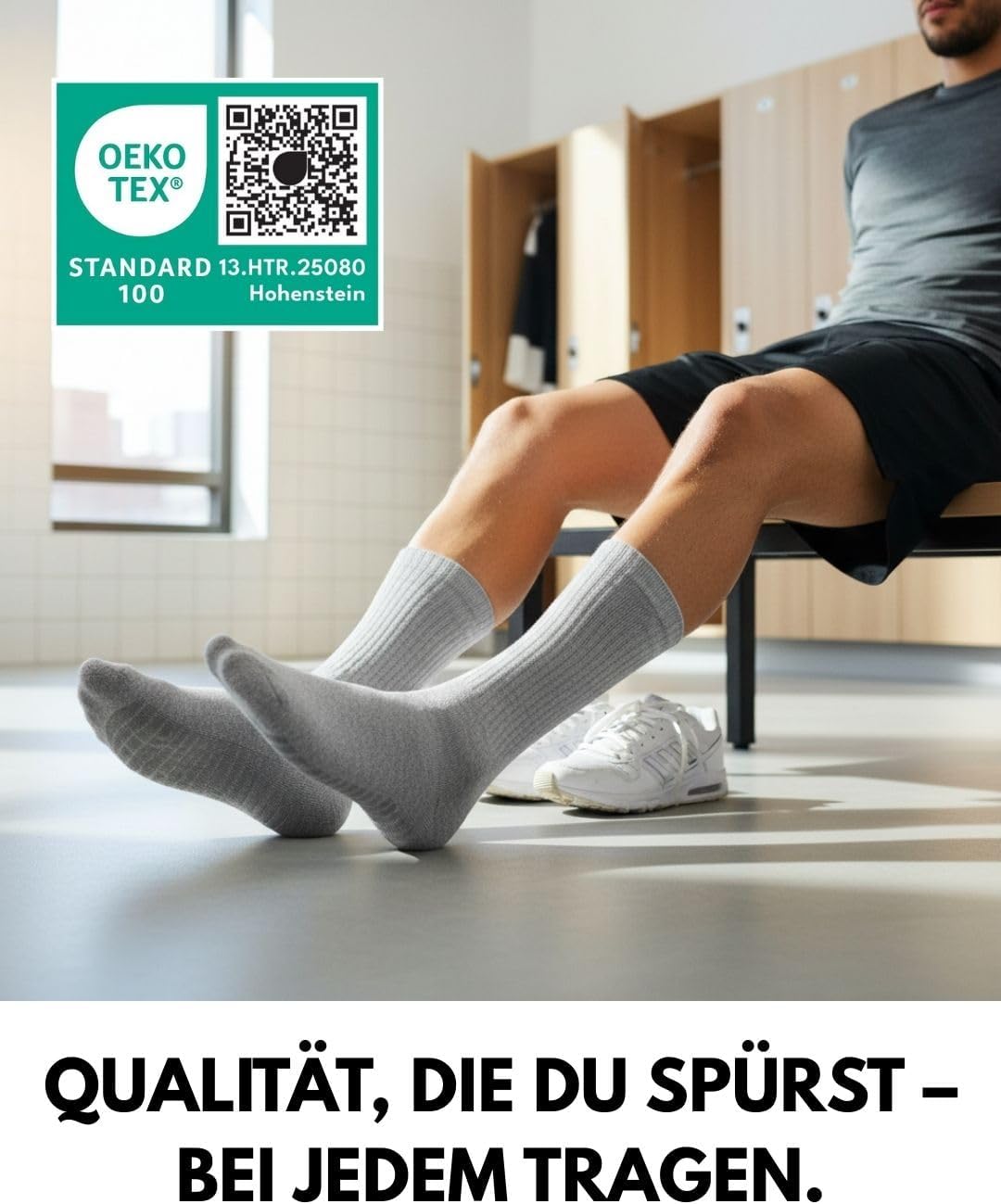 Thumbnail 6 de 10 Paar Sportsocken Tennissocken Baumwolle