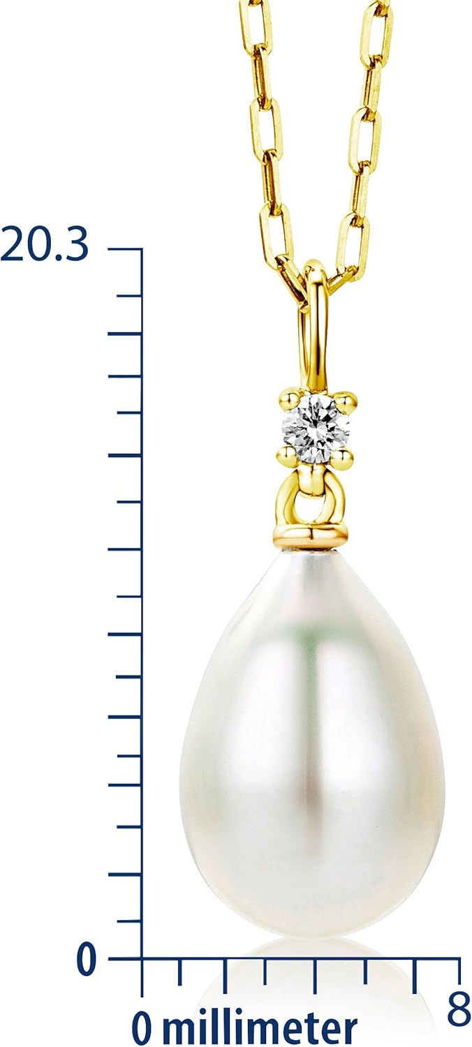 Thumbnail 1 de Miore Collier avec pendentif – Or 18 carats, Diamant et Perle d'Eau Douce
