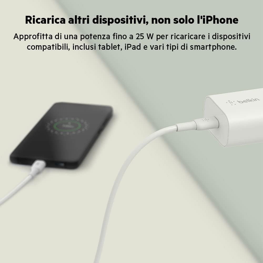 Detalle 2 de Belkin BoostCharge 25W caricatore USB‑C