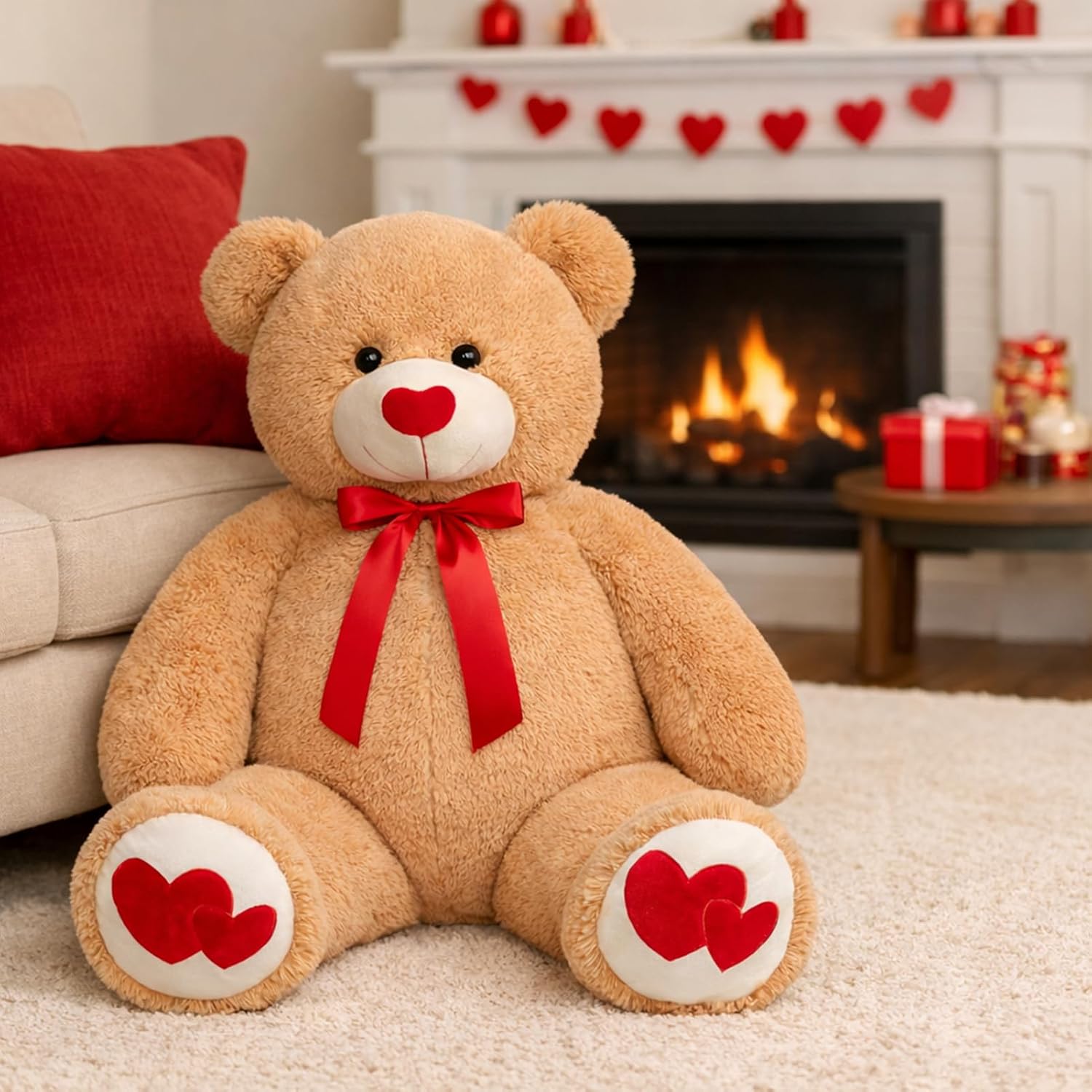 Detalle de HollyHOME Big Teddy Bear 36 inch plush