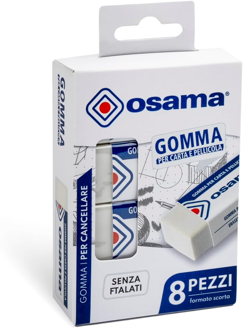 Thumbnail 5 de OSAMA Gomme da Cancellare Set 20 Pezzi