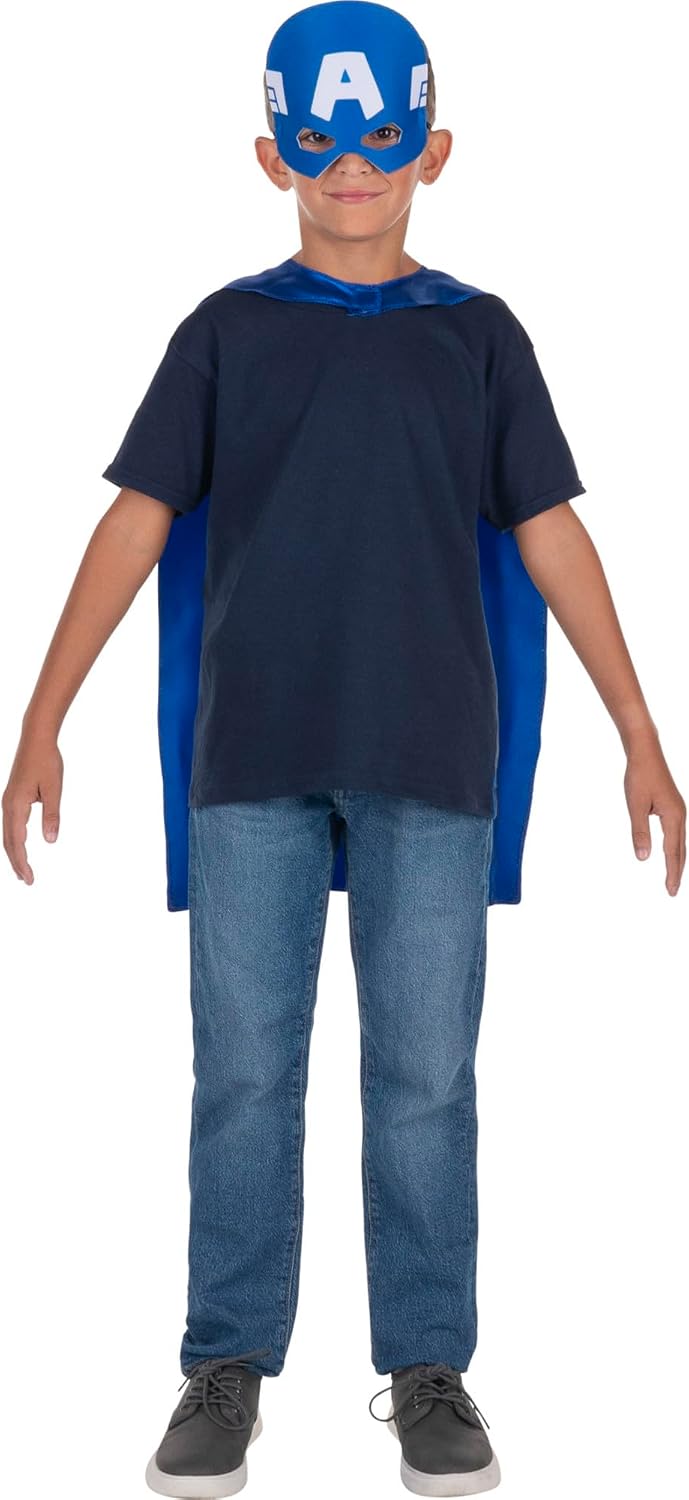 Thumbnail 6 de MARVEL JDU0122 Avengers Youth Cape Set with Four Satin Capes and Felt Masks