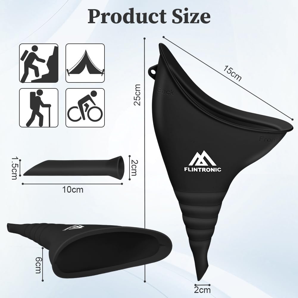 Thumbnail 1 de Urinoir féminin en silicone pliable