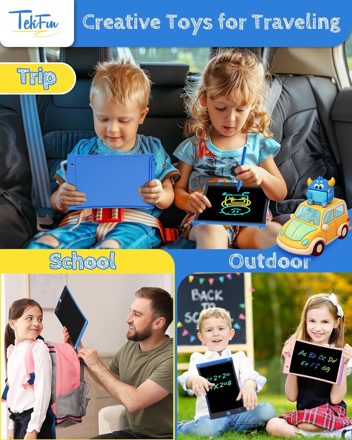 Thumbnail 5 de TEKFUN 8.5in LCD Writing Tablet 2-Pack 🖍️