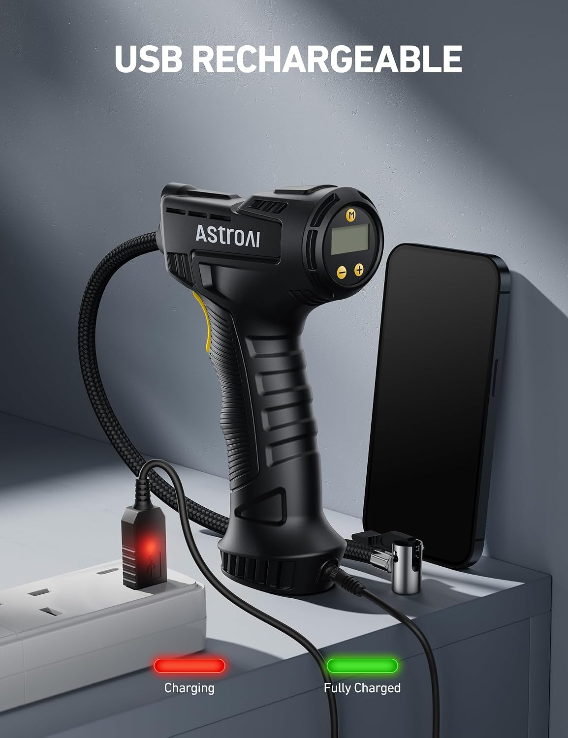 Thumbnail 4 de AstroAI cordless tire inflator 150 PSI