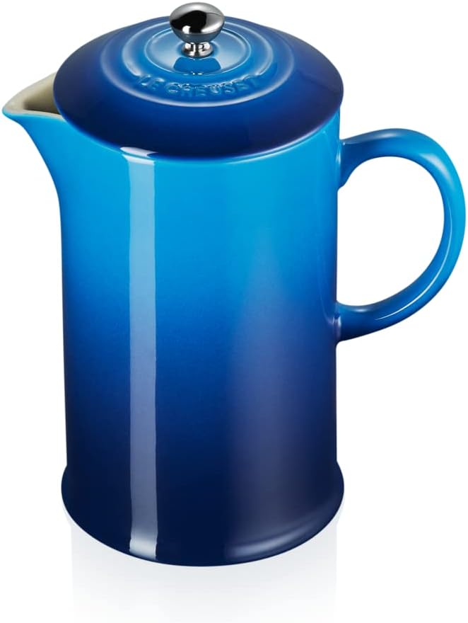 Thumbnail 6 de Le Creuset Stoneware Cafetière French Press, 1 Litre in Satin Black