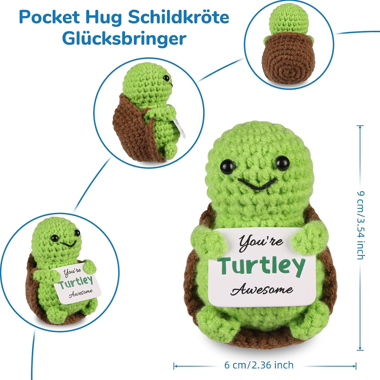 Detalle 2 de WenmthG Pocket Hug Positive Schildkröte