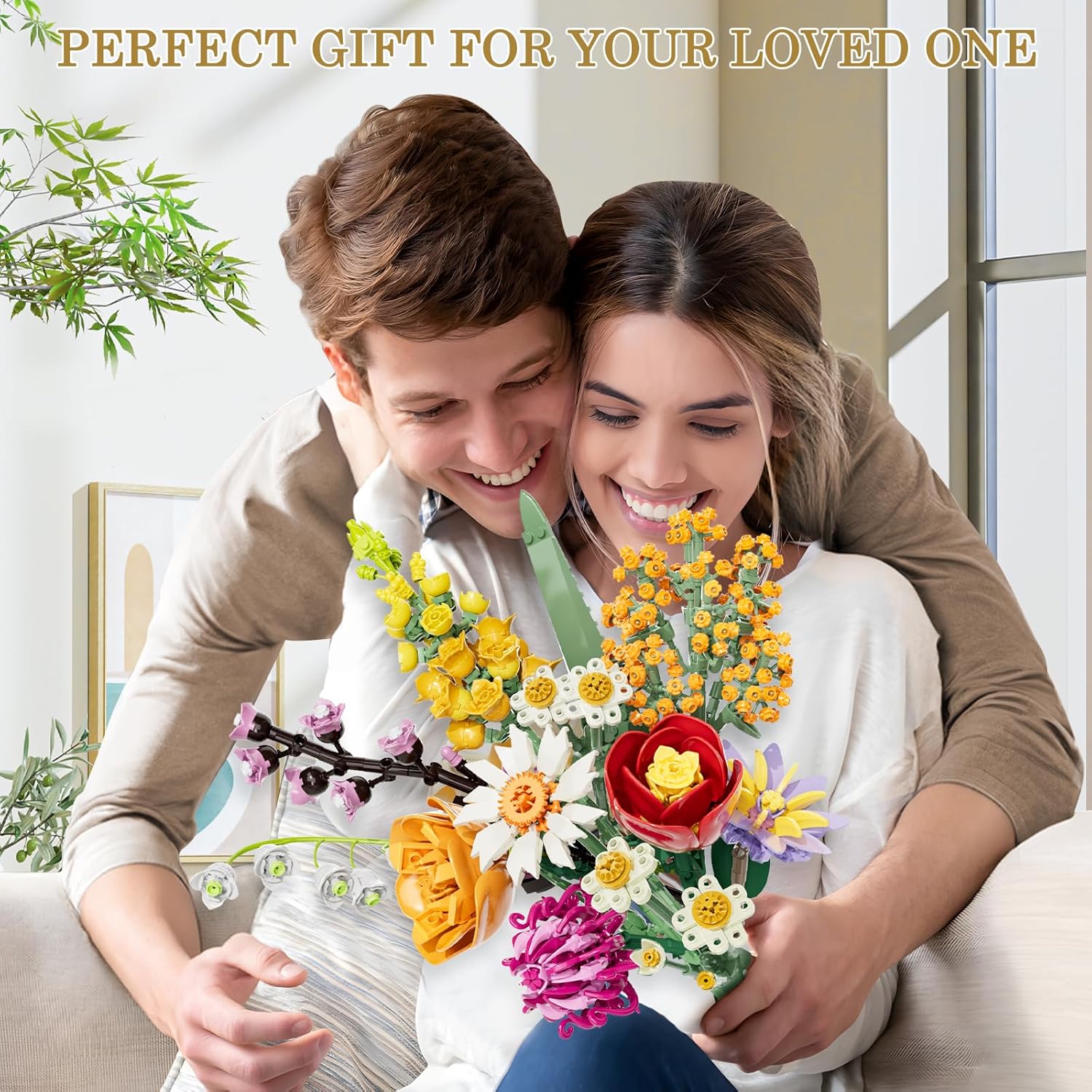 Thumbnail 3 de Blumen Bausteine Set 1070 Teile