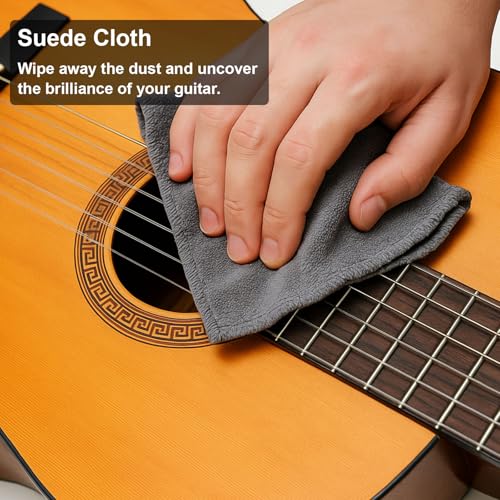 Thumbnail 7 de DINGSEN Gitarrenreinigungsset – 8-teiliges Profi-Pflegeset