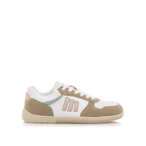 Thumbnail 1 de MTNG Deportivas Barefoot Mujer Free-Aria 60840/60444 en beige, con cierre de cordones