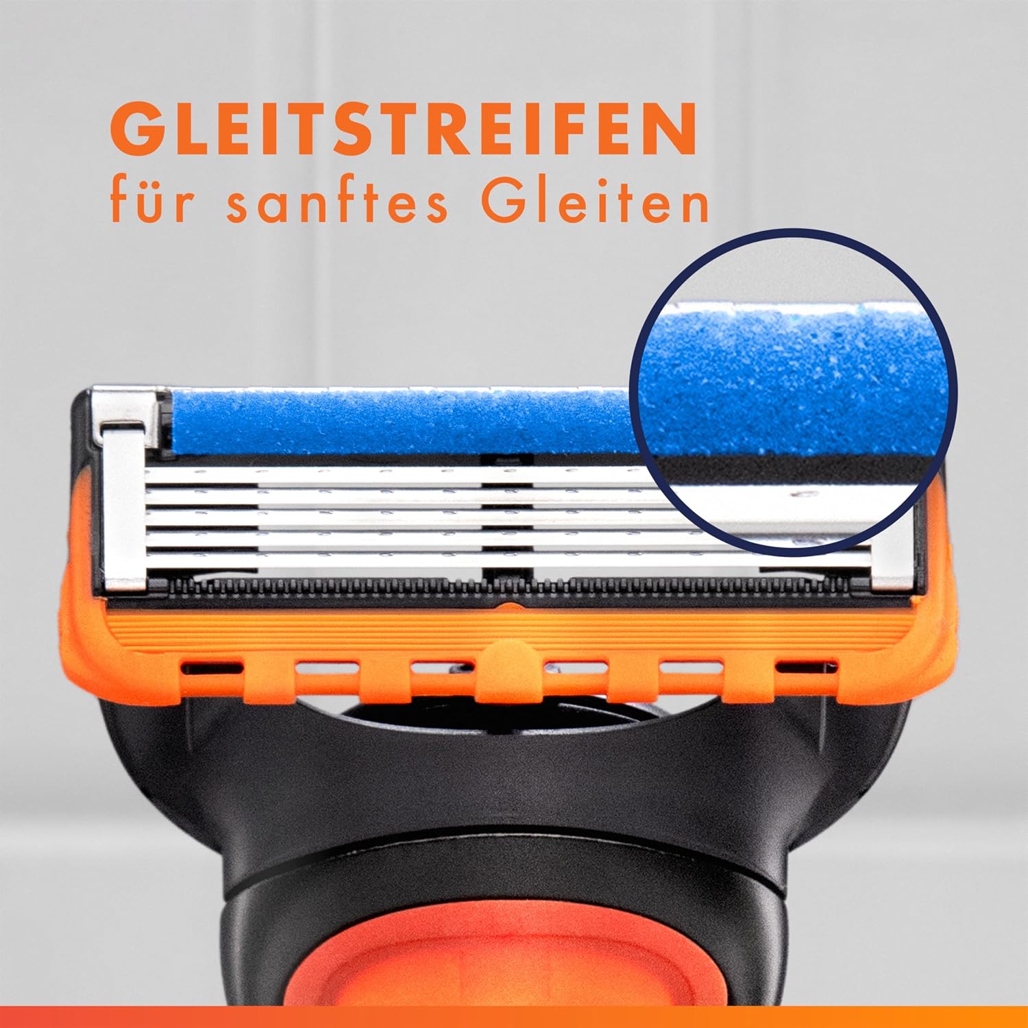 Thumbnail 2 de Gillette Fusion5 Rasierklingen Herren – 24 Ersatzklingen, gründliche Rasur mit größerem Gleitsoffwurf und 5 Klingen