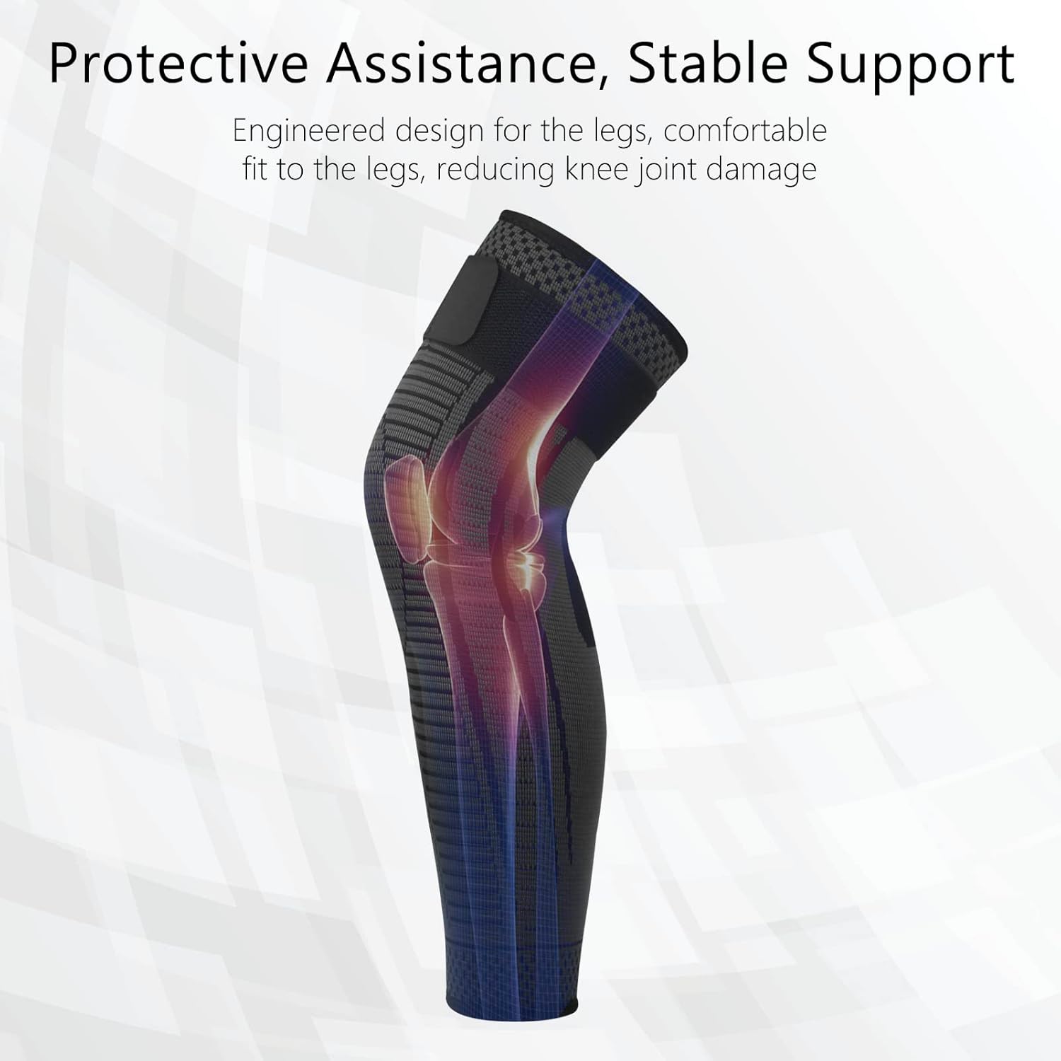 Detalle de Ruilaibao graded compression full leg sleeves