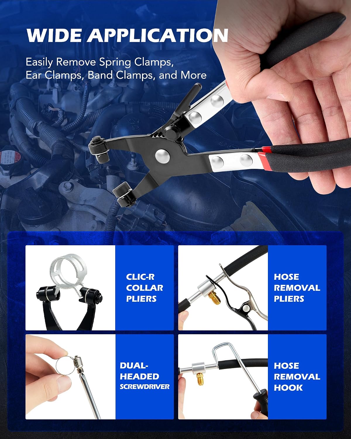 Thumbnail 6 de OMT Hose Clamp Pliers Set, Structural Steel
