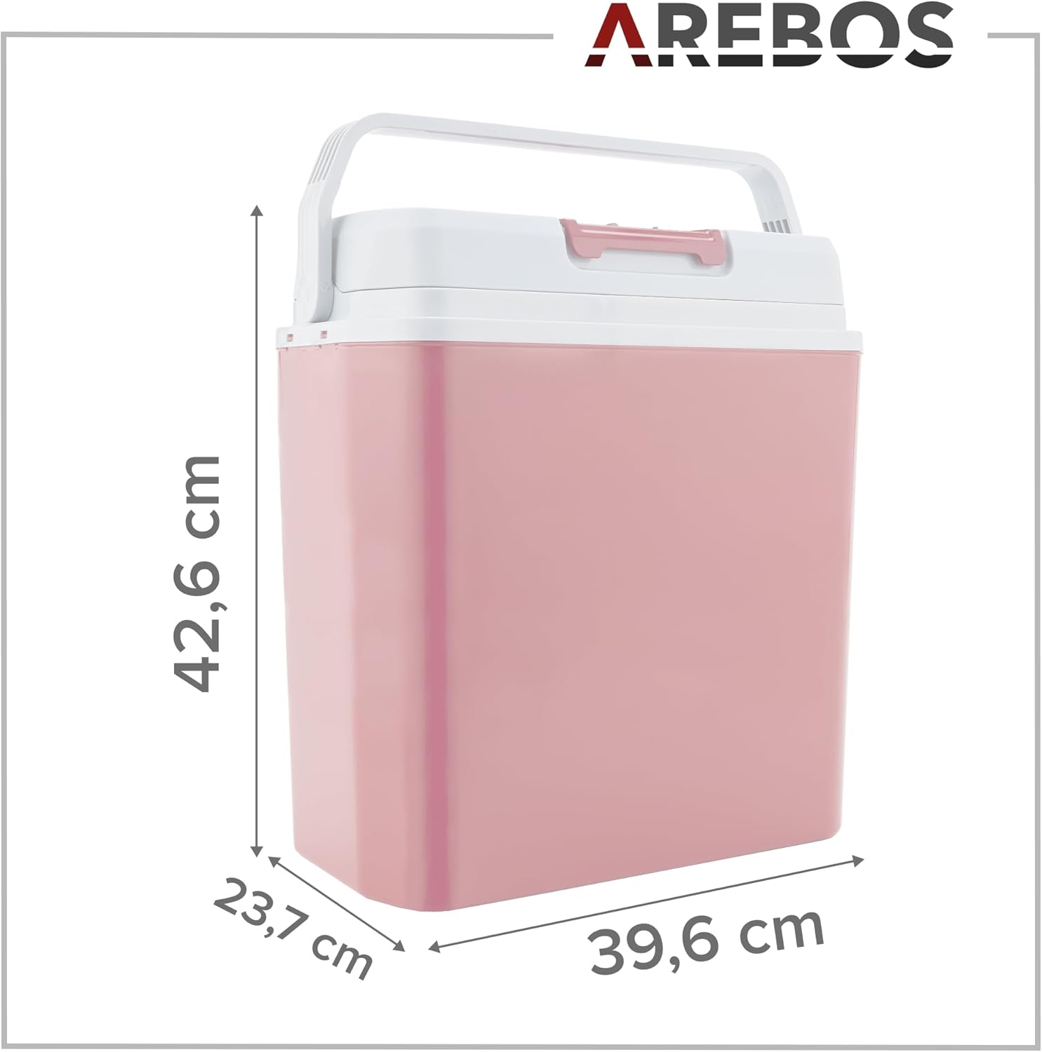 Thumbnail 6 de Arebos 20 Liter Kühlbox mit ECO-Modus – zum Kühlen und Warmhalten im Auto & an der Steckdose